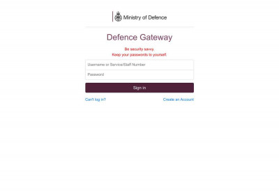 Defence Gateway - Login Defence Gateway - Login