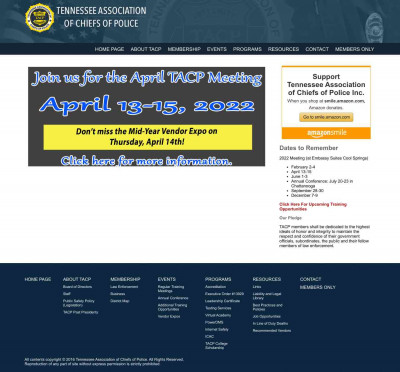 PowerDMS > Programs - Tennessee Association of Chiefs of ... PowerDMS > Programs - Tennessee Association of Chiefs of ...