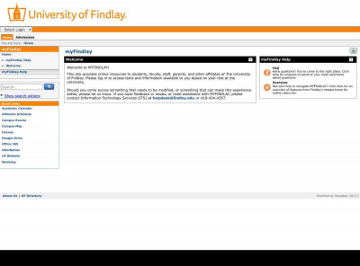 Home | myFindlay Home | myFindlay