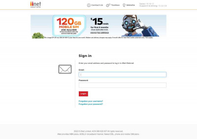 iiNet Webmail iiNet Webmail