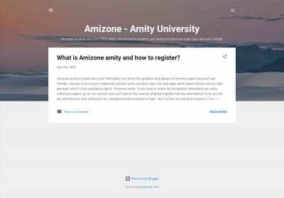 What is Amizone amity and how to register? What is Amizone amity and how to register?