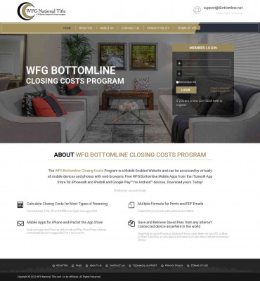 WFG Bottomline Closing Costs Program WFG Bottomline Closing Costs Program