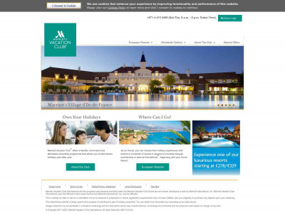 Marriott Vacation Club ® Resorts Marriott Vacation Club ® Resorts
