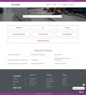 Phishing Emails - Sparklight Support Phishing Emails - Sparklight Support