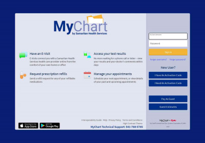 MyChart - Login Page - Samaritan Health Services MyChart - Login Page - Samaritan Health Services