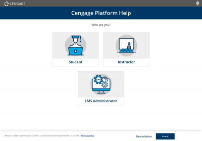 Sign In - Cengage Platform Help Sign In - Cengage Platform Help