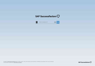 SuccessFactors Log in - successfactors.eu SuccessFactors Log in - successfactors.eu
