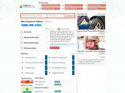 Bitland Web Analysis - Bitland.pro - CuteStat.com Bitland Web Analysis - Bitland.pro - CuteStat.com
