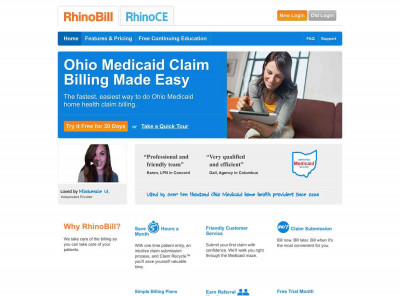 RhinoBill - Ohio Medicaid Home Health Claim Billing RhinoBill - Ohio Medicaid Home Health Claim Billing