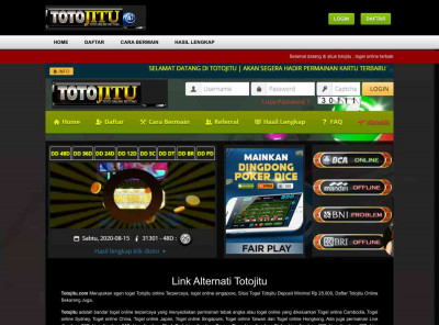 Totojitu | Totojitu Togel | Totojitu Togel Online | Login Totojitu ... Totojitu | Totojitu Togel | Totojitu Togel Online | Login Totojitu ...