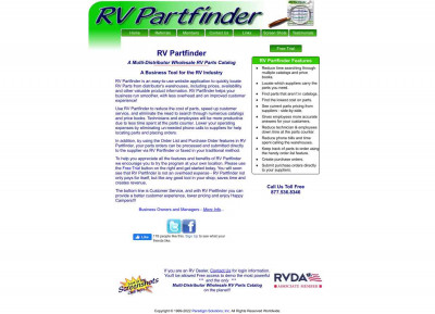 RV Partfinder Admin Login RV Partfinder Admin Login