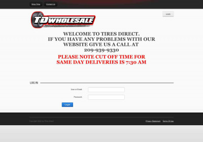TD Wholesale > Shop Tires TD Wholesale > Shop Tires