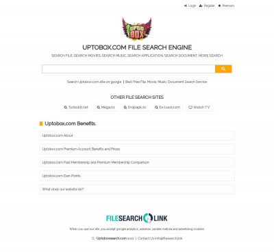Uptobox.com - Site Home. Login Sign in. File Search Engine Uptobox.com - Site Home. Login Sign in. File Search Engine