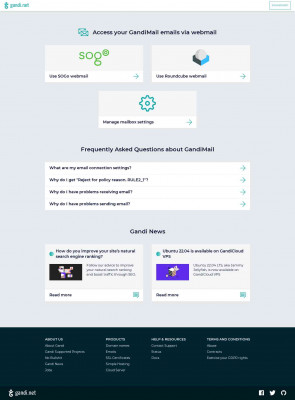 Webmail - Your Gandi Mail with Sogo and Roundcube - Gandi ... Webmail - Your Gandi Mail with Sogo and Roundcube - Gandi ...