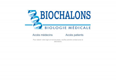 BIOCHALONS: Serveur de résultats BIOCHALONS: Serveur de résultats