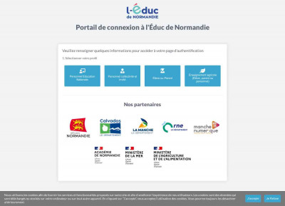 Connexion à l'ENT l'Éduc de Normandie Connexion à l'ENT l'Éduc de Normandie