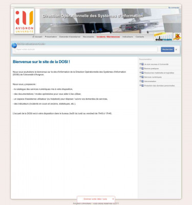 Accès au réseau sans fil via portail captif - Dosi - FAQ Accès au réseau sans fil via portail captif - Dosi - FAQ