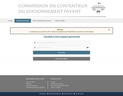 Accéder à mon espace - Portail CCSP Accéder à mon espace - Portail CCSP