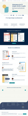 CV en ligne : créer, remplisser, et télécharger | monCVParfait CV en ligne : créer, remplisser, et télécharger | monCVParfait