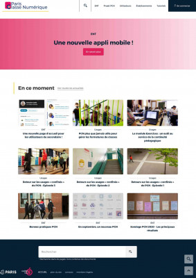 PCN - ENT - Paris Classe Numérique PCN - ENT - Paris Classe Numérique