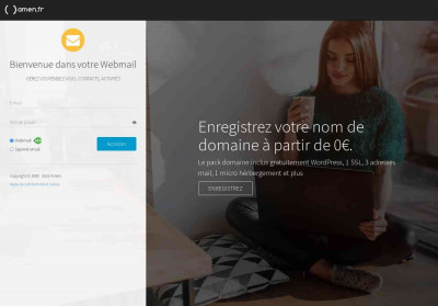 Webmail, boîte mail, mail online Amen.fr Webmail, boîte mail, mail online Amen.fr