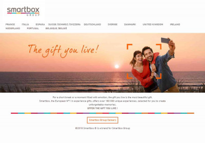 Coffrets cadeaux collection Euphorie - Smartbox Group Coffrets cadeaux collection Euphorie - Smartbox Group