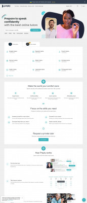 Find online language tutors at Preply. Book your first lesson ... Find online language tutors at Preply. Book your first lesson ...