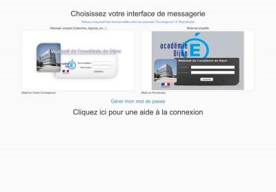 Webmail de l'académie de DIJON Webmail de l'académie de DIJON