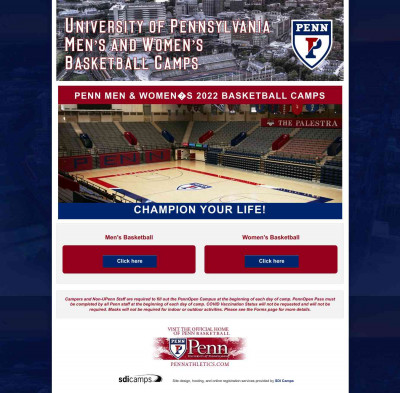2021 day camp registration - Penn Women's Basketball Camp ... 2021 day camp registration - Penn Women's Basketball Camp ...