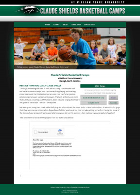 Claude Shields Basketball Camp Claude Shields Basketball Camp
