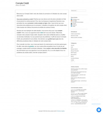 Mes services sur axabanque.fr - Compte Crédit Mes services sur axabanque.fr - Compte Crédit
