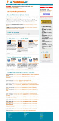 Psychologue et répertoire ADELI Psychologue et répertoire ADELI