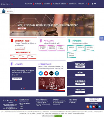 Recrutement - EconomiX - Nanterre Recrutement - EconomiX - Nanterre