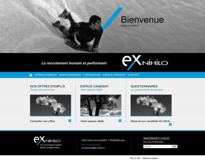 Candidature spontanée - Ex Nihilo - Candidature spontanée - Ex Nihilo -