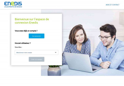 Bienvenue sur l'espace de connexion Enedis Bienvenue sur l'espace de connexion Enedis