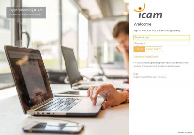 ICAM - HYPERPLANNING ICAM - HYPERPLANNING