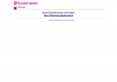 Scolarité Services Scolarité Services