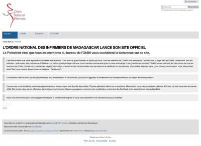 L'ORDRE NATIONAL DES INFIRMIERS DE MADAGASCAR ... L'ORDRE NATIONAL DES INFIRMIERS DE MADAGASCAR ...